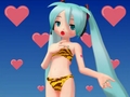 初音ミクがラムちゃんコスプレで「ラムのラブソング」