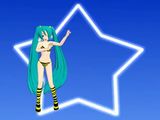 初音ミクが「うる星やつら」ラムちゃんコスプレで踊る