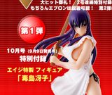 ドラゴンエイジ10月号に「学園黙示録」毒島冴子フィギュア