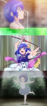 「小麦ちゃんＲ」第2話でここながドＳな魔法少女に。お風呂もあり