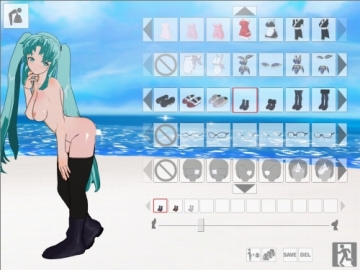 3Dカスタム少女