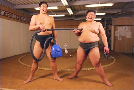 乳首まで鍛える日本の国技