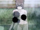 「百花繚乱」第5話にお風呂シーン。墨汁で裸が隠される