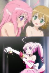 「DOG DAYS´」第8話でミルヒ姫とレベッカのお風呂。ライブもあり