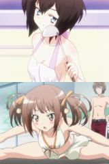 「この中に1人、妹がいる！」第11話で雅の水着＆柚璃奈の裸エプロン