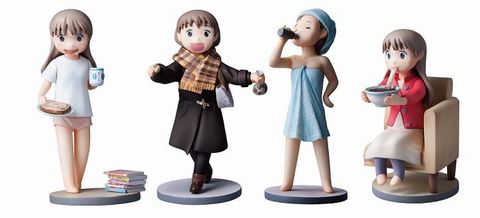 「花のズボラ飯」駒沢花のフィギュア4種が3月発売で予約開始