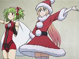 「武装神姫」第10話はクリスマスに向けてバイト。アンはサンタ姿に