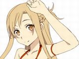 電撃ホビーマガジン付録に「SAO」アスナの水着ピンナップ