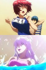 「マジェスティックプリンス」第3話で水着。タマキの爆乳が揺れる