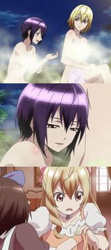 「クロスアンジュ」第6話はモモカと再会。お風呂でハダカ百合関係