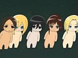 わたモテ×進撃の巨人で夜のミカサは清純派…よう分からん