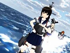 海戦中の艦娘たちって、こんなにカッコよく戦ってたのか～