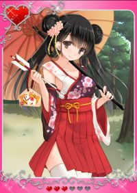 姫初めのお相手は初詣娘？　羽子板娘？ レイヤーさん？