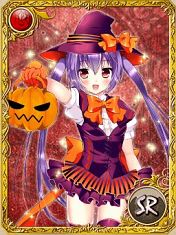 黒猫ロトアとパンプキン紅葉。QoWのハロウィンが始まる