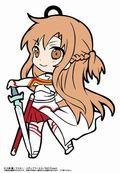 電撃G's付録に「SAO」にいてんごむっ！ アスナ KoB装備Ver.